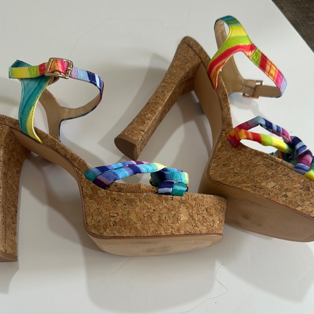 Colorful Strappy heels - Picture 5 of 5